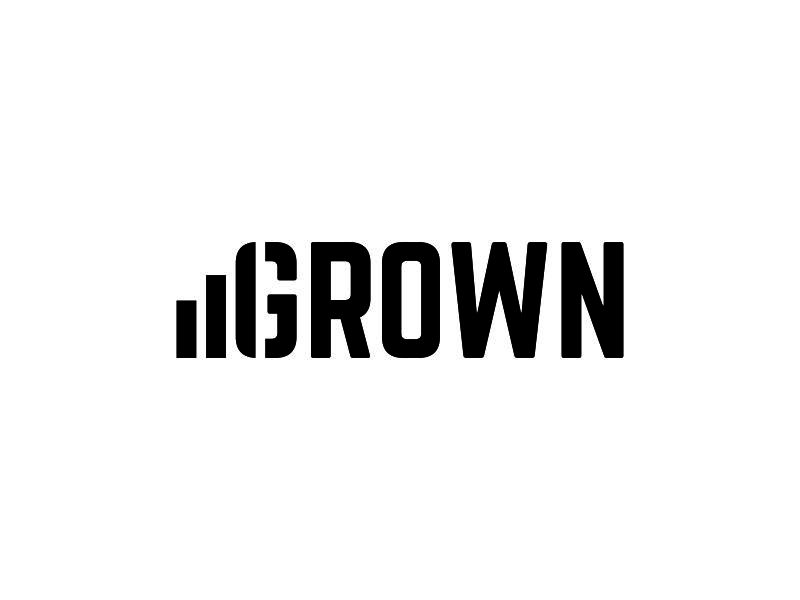 Grown logo design by ArRizqu