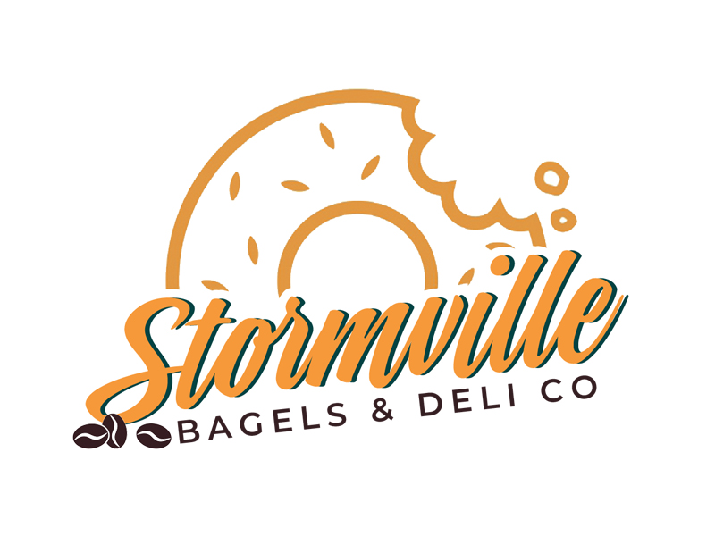 Stormville bagels & deli co logo design by senja03