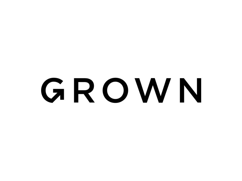 Grown logo design by Nenen