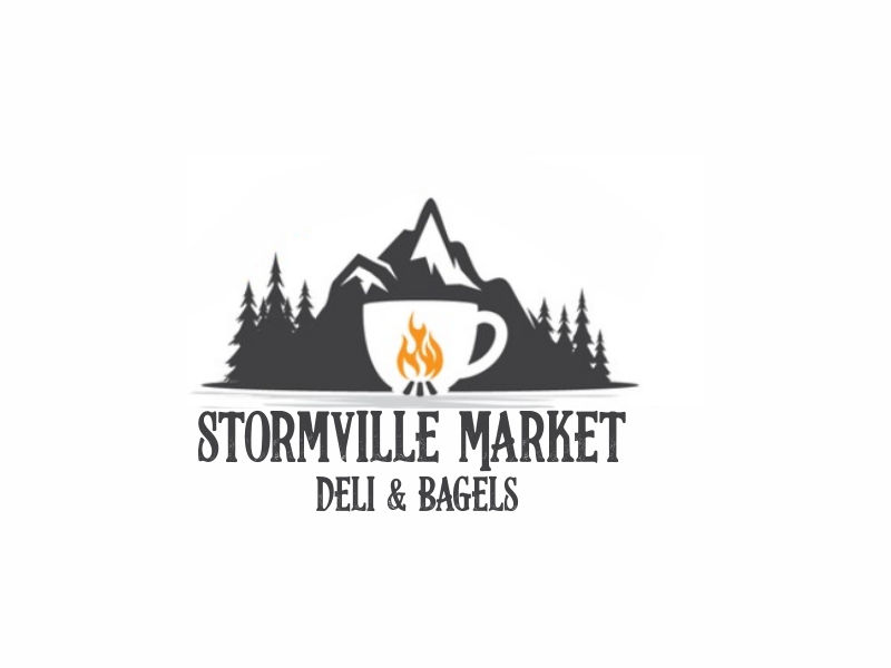 Stormville bagels & deli co logo design by dasam