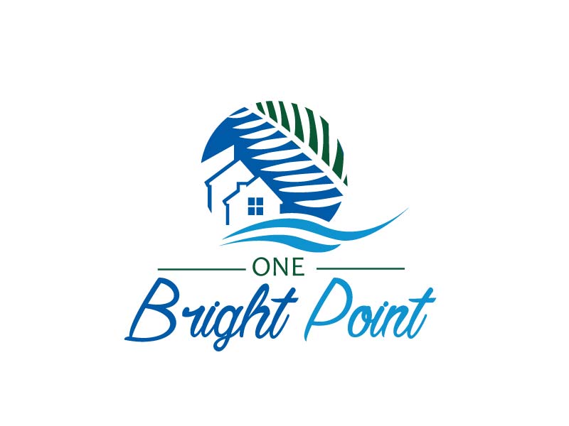 ONE BRIGHT POINT logo design by bloomgirrl