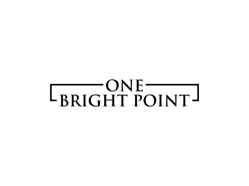 ONE BRIGHT POINT logo design by qqdesigns