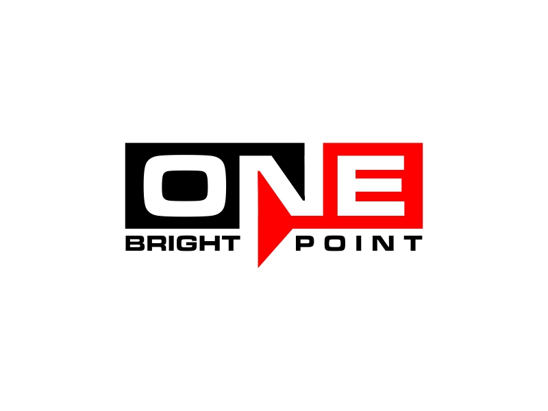 ONE BRIGHT POINT logo design by qqdesigns