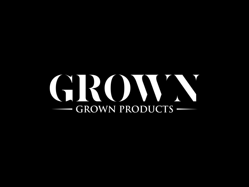 Grown logo design by qqdesigns