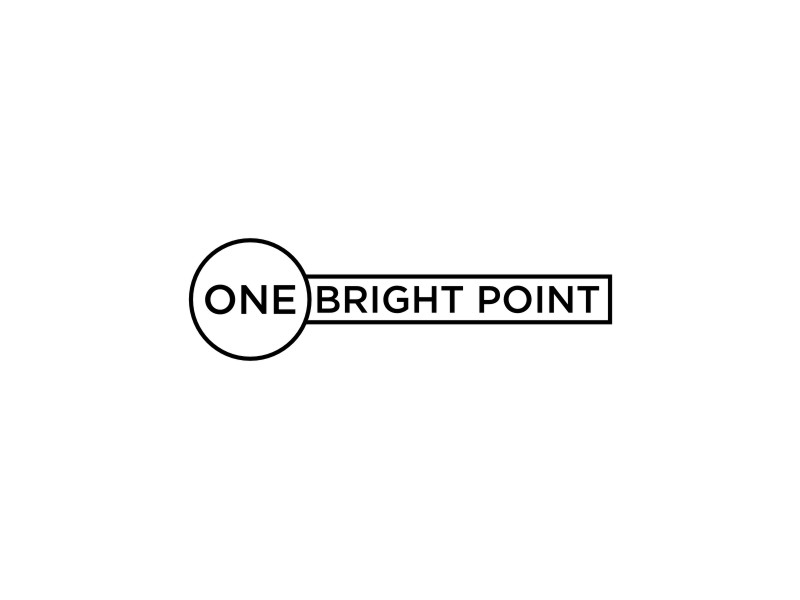 ONE BRIGHT POINT logo design by sheilavalencia