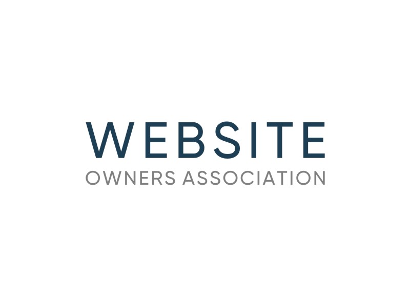 Website Owners Association logo design by Artomoro