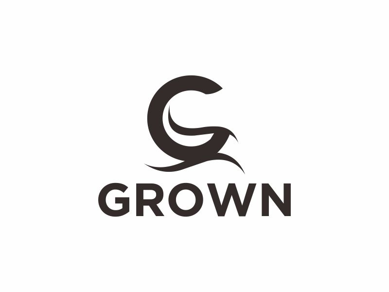 Grown logo design by Diponegoro_