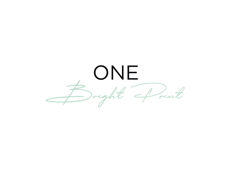 ONE BRIGHT POINT logo design by clayjensen
