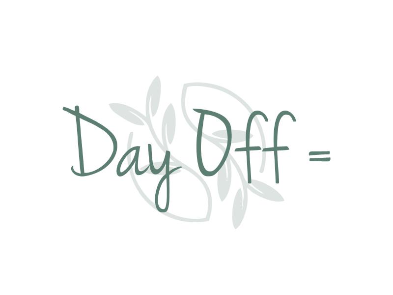 Day Off = logo design by Gwerth
