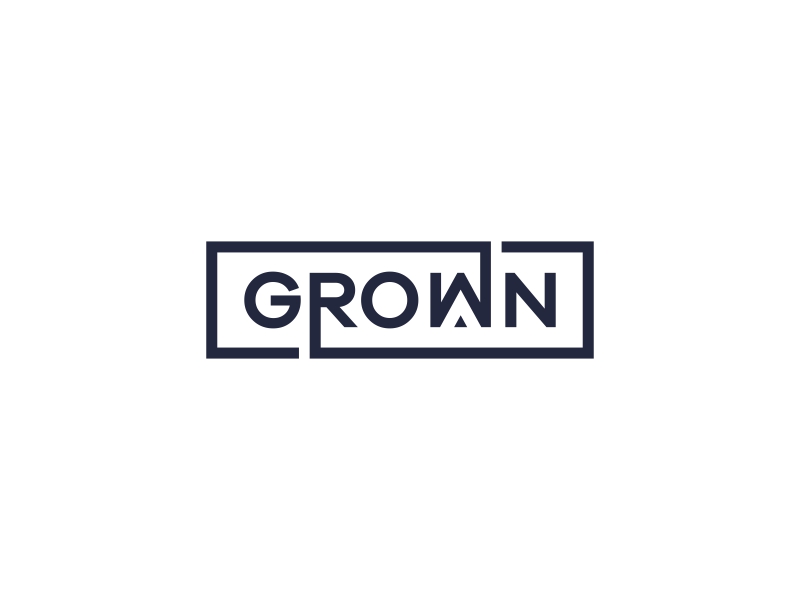 Grown logo design by violin