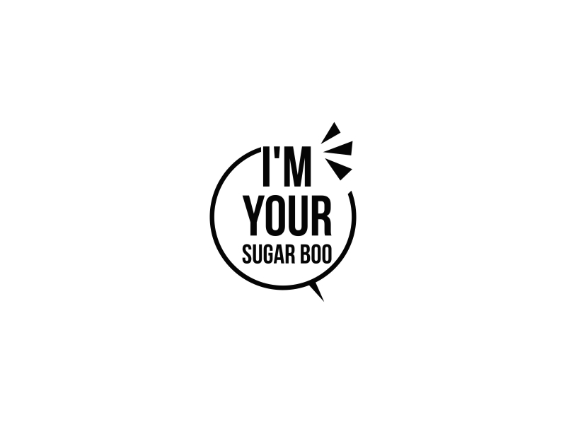 I'm Your Sugar Boo logo design by DuckOn