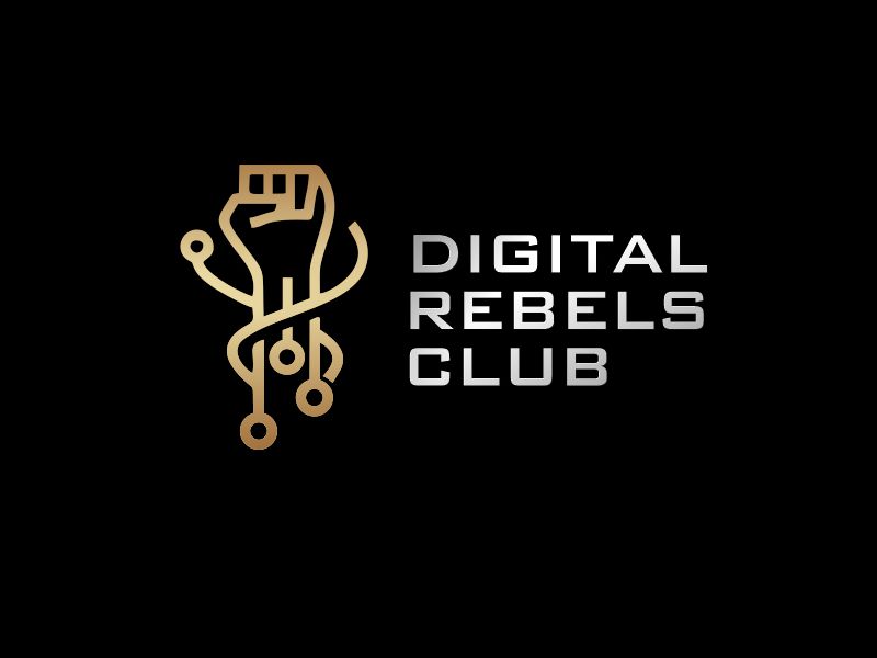 Digital Rebels Club logo design by YONK