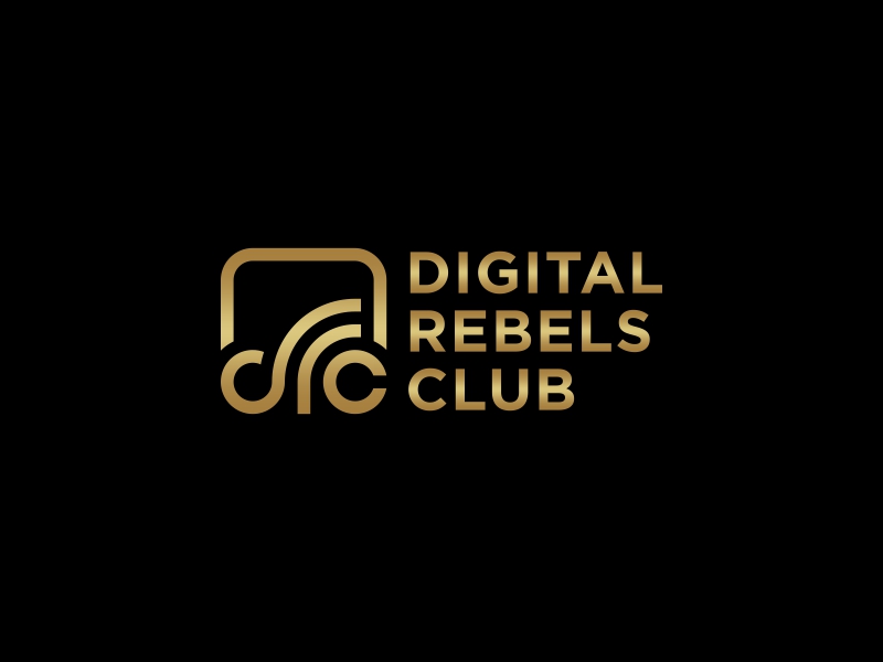Digital Rebels Club logo design by Ariza Mauliza
