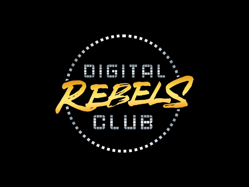 Digital Rebels Club logo design by ekitessar