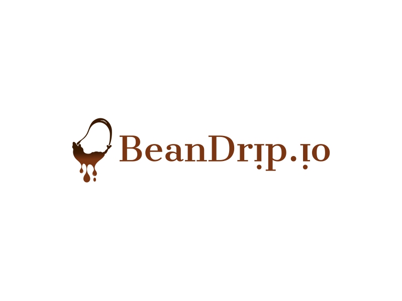 BeanDrip.io logo design by nusa