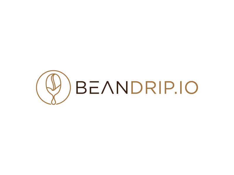 BeanDrip.io logo design by Galfine
