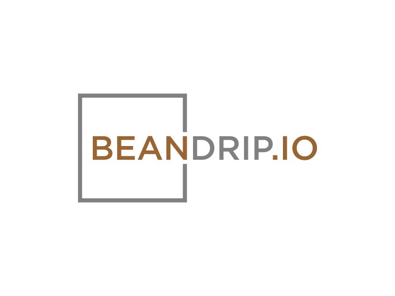 BeanDrip.io logo design by dewipadi
