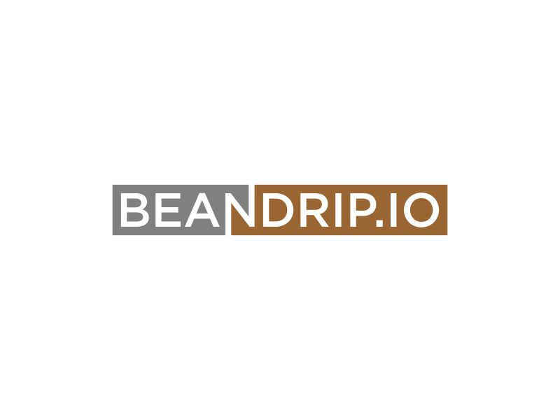 BeanDrip.io logo design by dewipadi