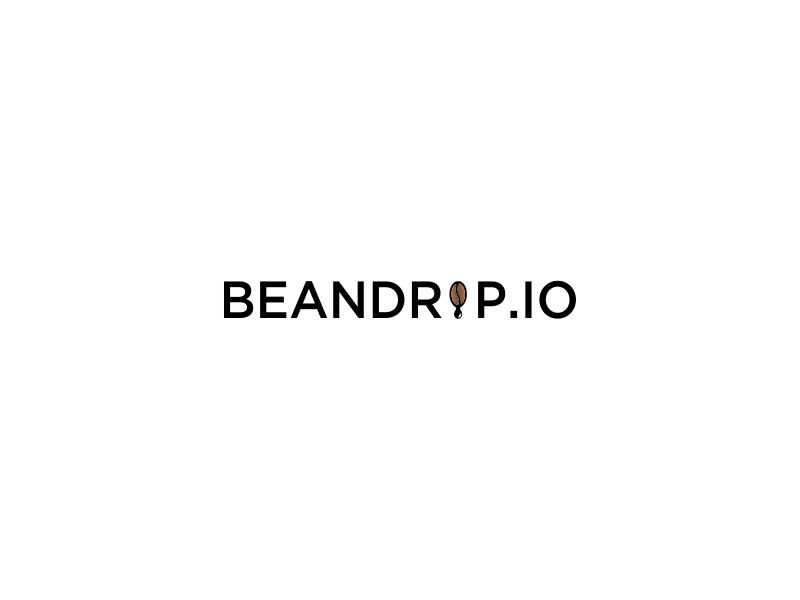 BeanDrip.io logo design by oke2angconcept
