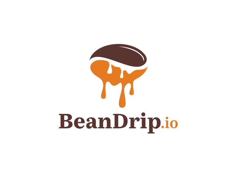 BeanDrip.io logo design by DMC_Studio