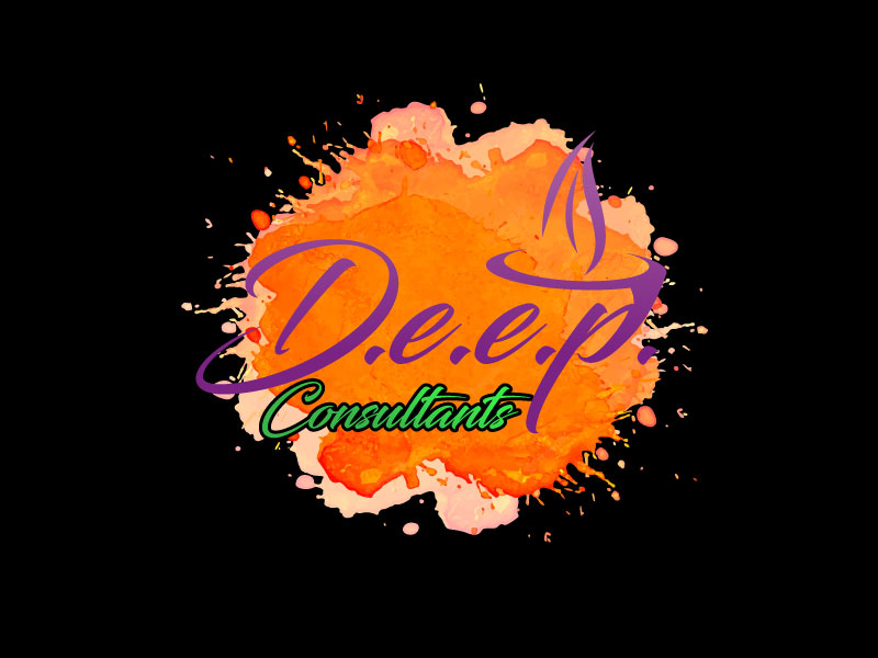 D.E.E.P. Consultants logo design by aryamaity