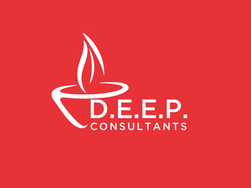 D.E.E.P. Consultants logo design by oke2angconcept