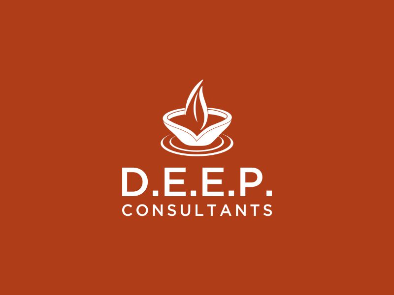 D.E.E.P. Consultants logo design by oke2angconcept