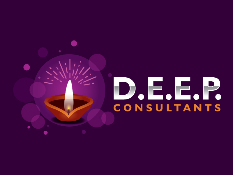 D.E.E.P. Consultants logo design by ruki