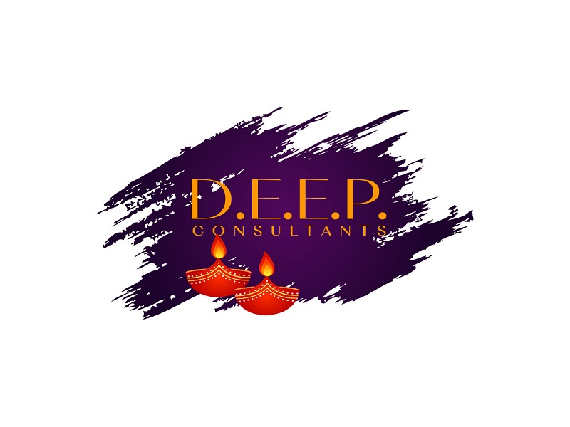 D.E.E.P. Consultants logo design by Koushik