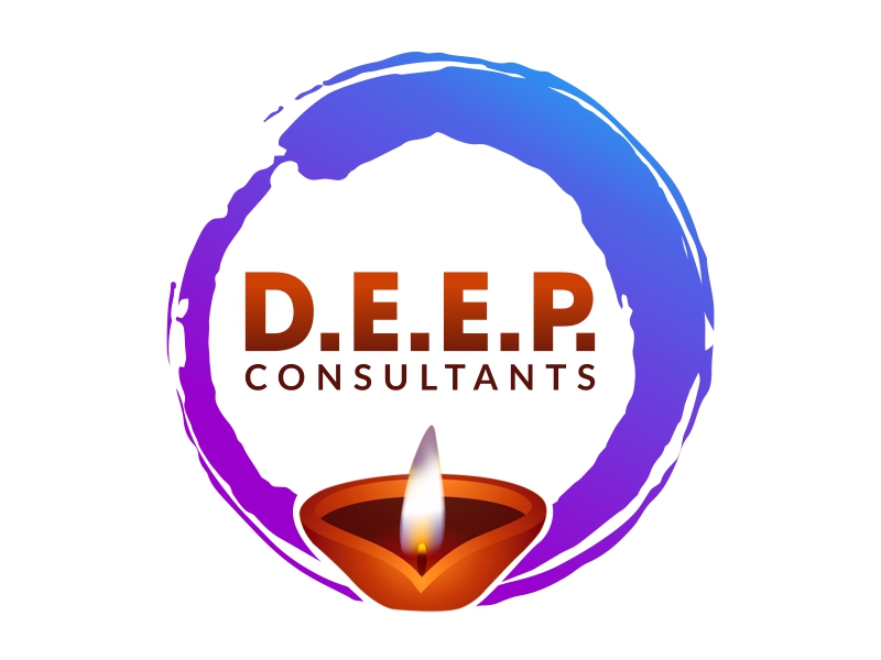 D.E.E.P. Consultants logo design by Realistis