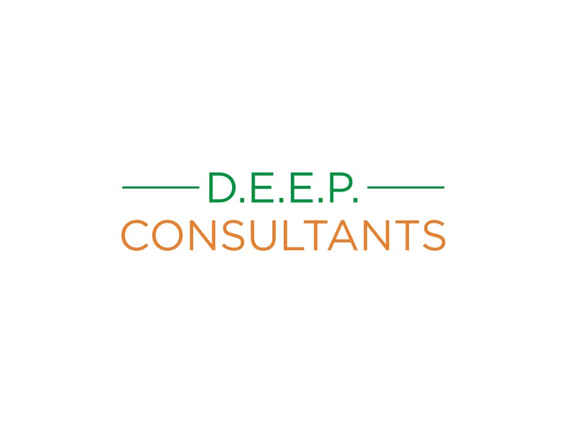 D.E.E.P. Consultants logo design by Neng Khusna