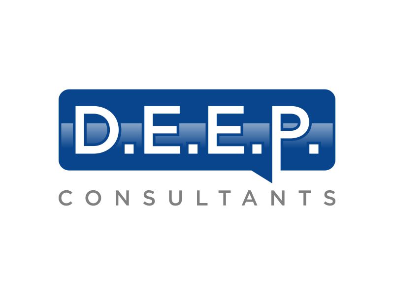 D.E.E.P. Consultants logo design by funsdesigns
