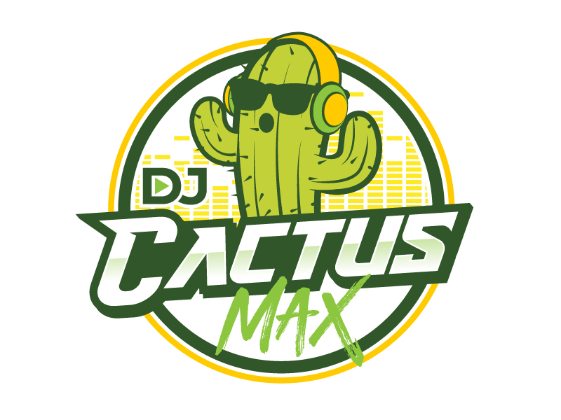 DJ Cactus Max logo design by jaize