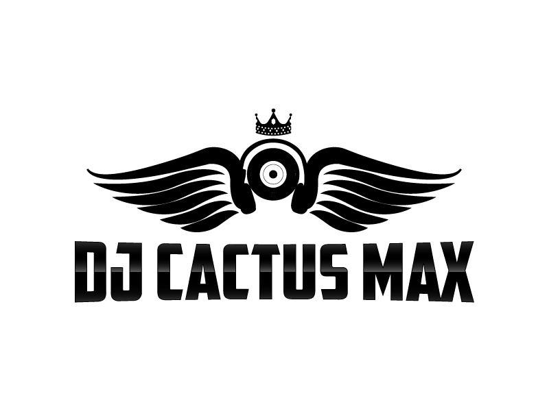 DJ Cactus Max logo design by Kirito