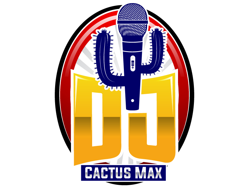 DJ Cactus Max logo design by uttam