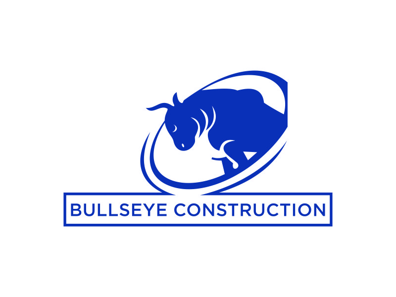 Bullseye Construction logo design by ozenkgraphic