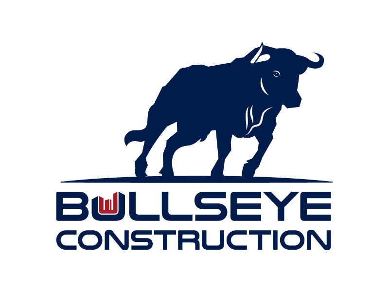 Bullseye Construction logo design by Arindam Midya