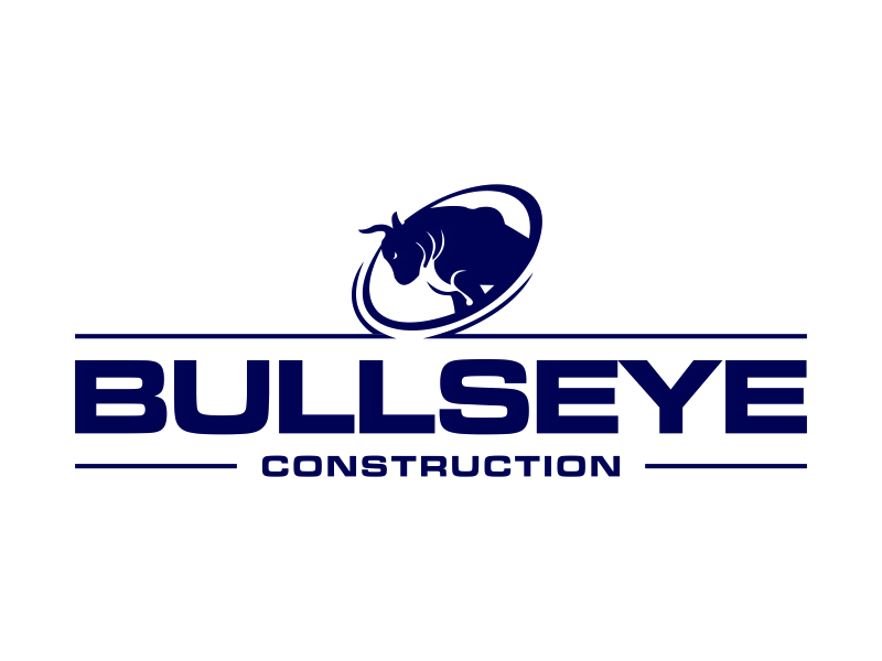Bullseye Construction logo design by Gesang