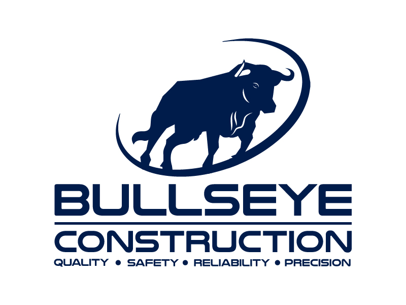 Bullseye Construction logo design by Arindam Midya