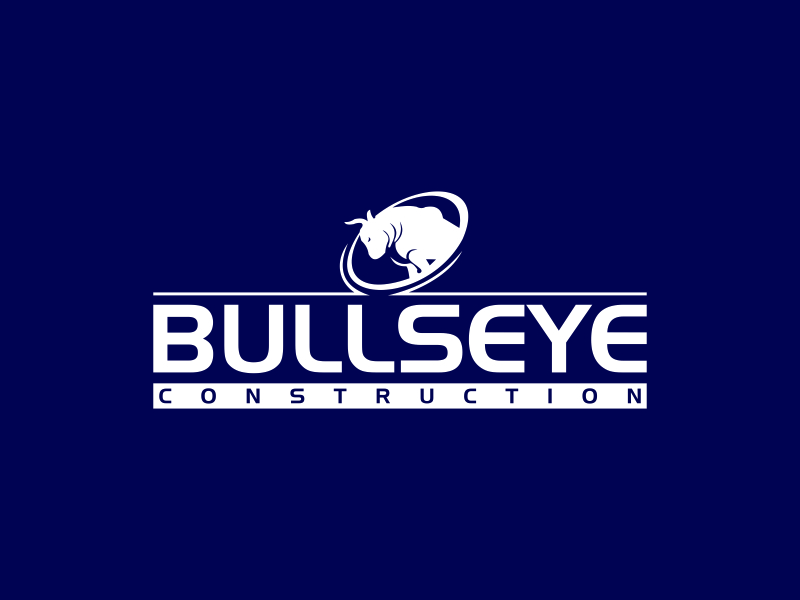 Bullseye Construction logo design by Gesang