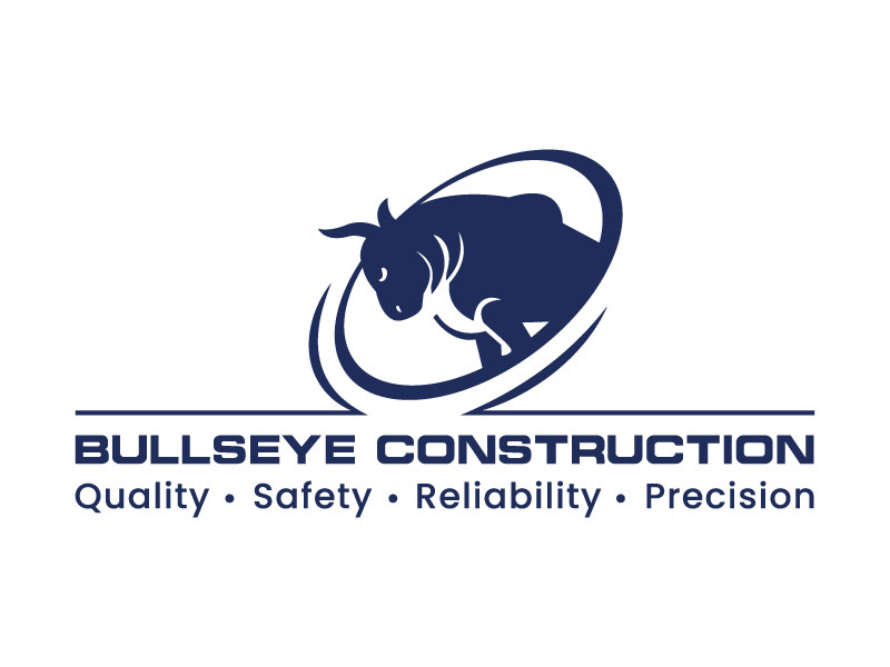 Bullseye Construction logo design by aryamaity