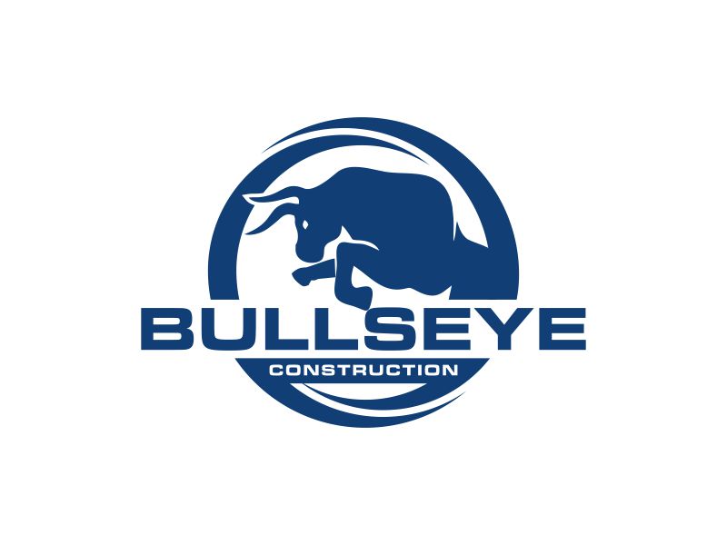 Bullseye Construction logo design by veter