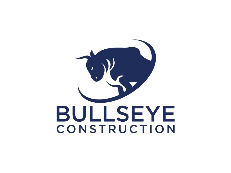 Bullseye Construction logo design by rief