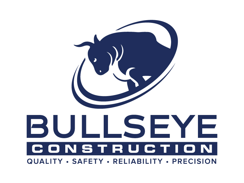 Bullseye Construction logo design by jaize