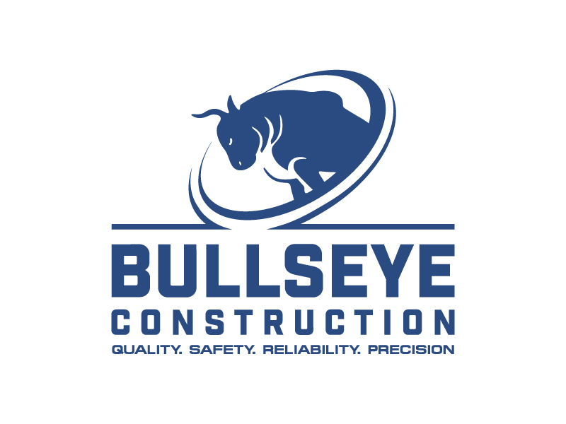 Bullseye Construction logo design by jonggol