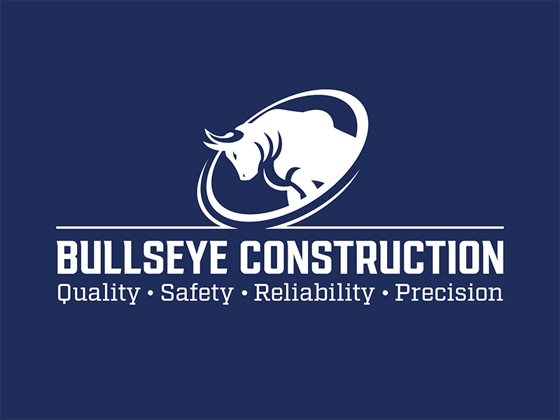 Bullseye Construction logo design by VhienceFX