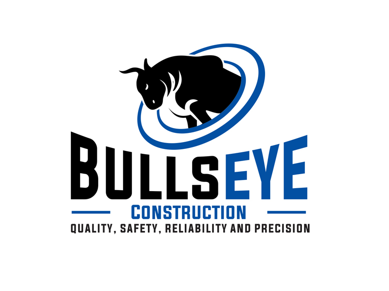 Bullseye Construction logo design by creativemind01