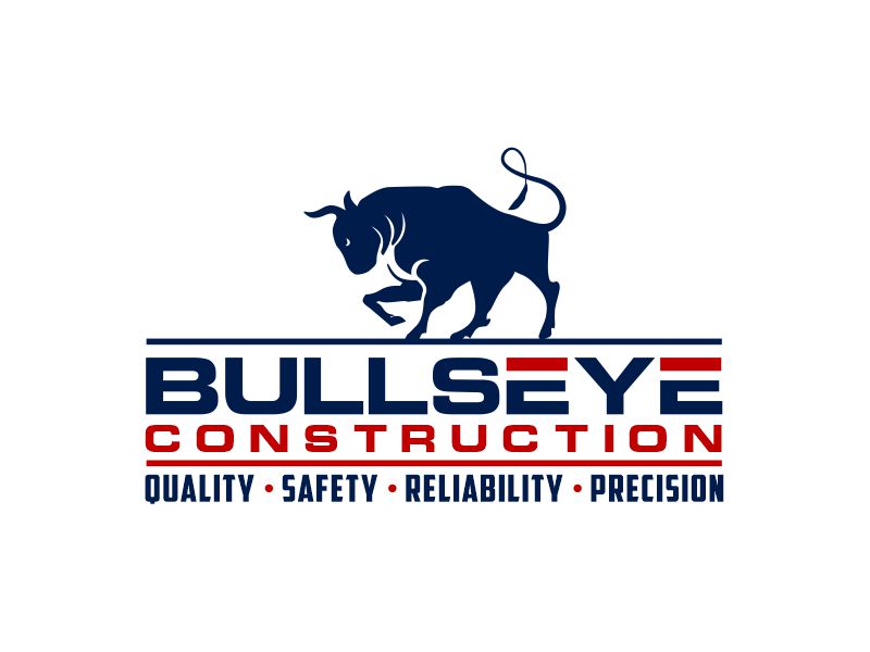 Bullseye Construction logo design by zonpipo1