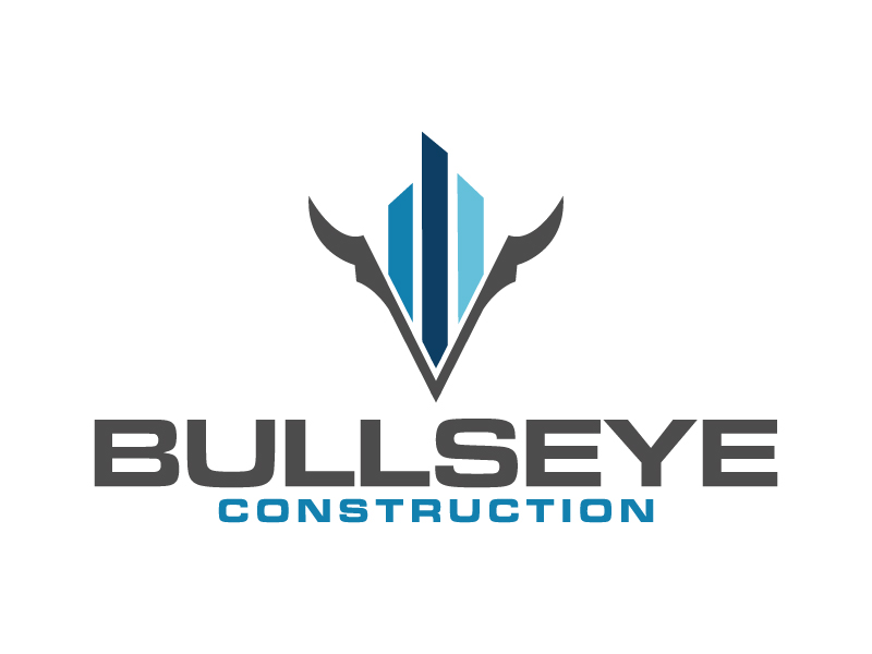 Bullseye Construction logo design by Sami Ur Rab