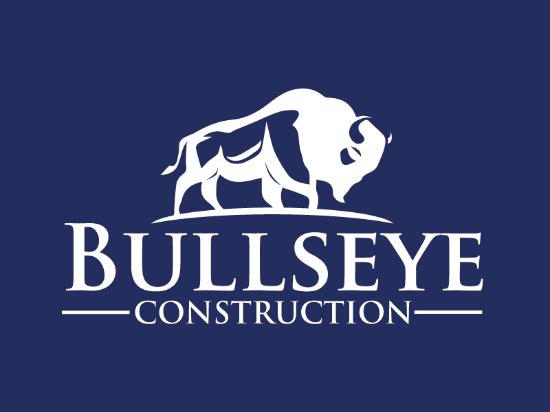 Bullseye Construction logo design by ElonStark